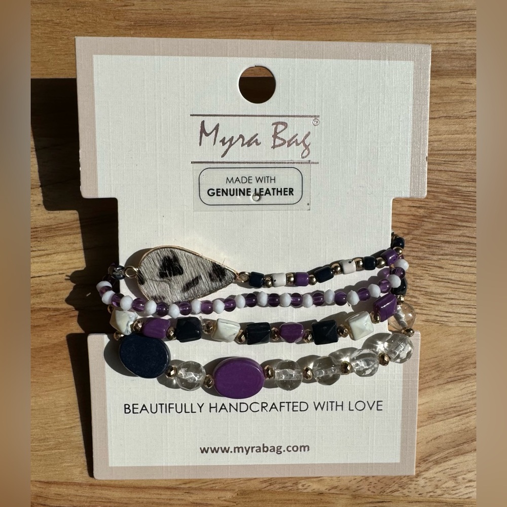 Myra Bag Bracelet Set. New. $10.